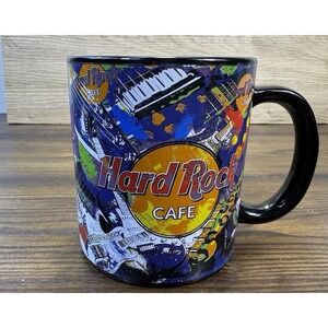 HARD ROCK CAFE  LONDON  COFFEE‎ MUG DRINK BEER TEA GUITAR MUSIC FUN LOVE ALL